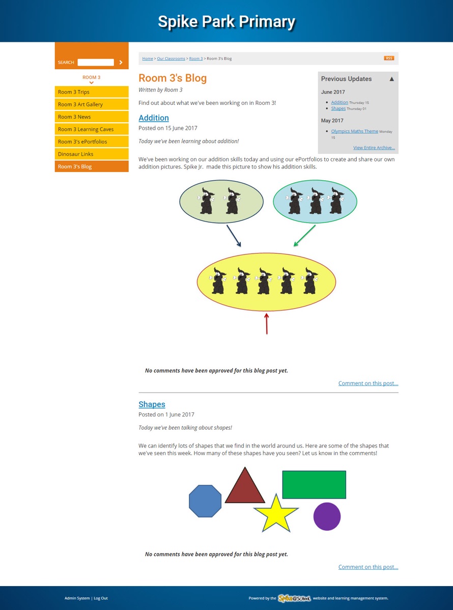 Viewing your Blog