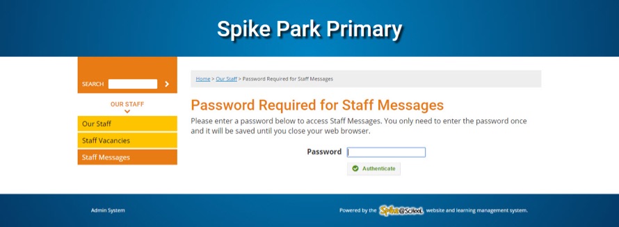 Adding a password to your Message Board